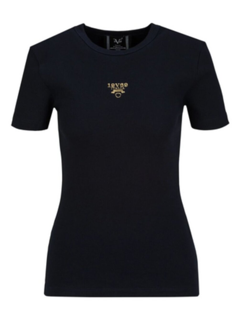 🆕 NWT ✨ Leta S Gold Logo women's T-shirt from 19V69 ITALIA